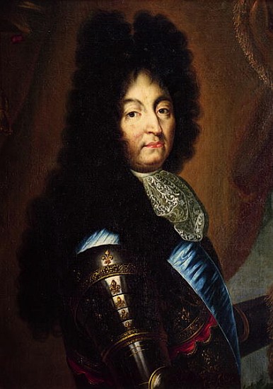 Louis XIV (1638-1715) a Hyacinthe Rigaud