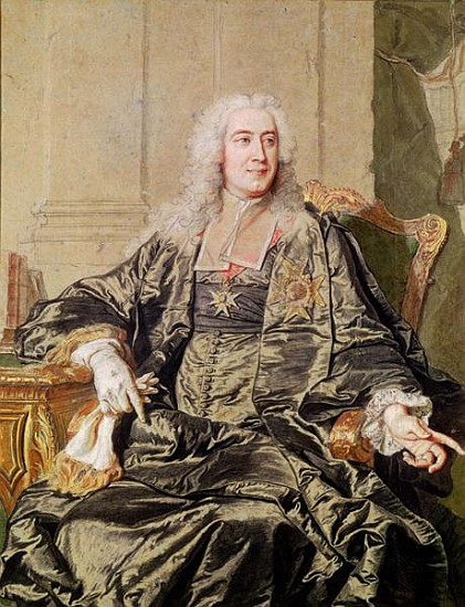 Marc Pierre de Voyer (1696-1764) Count of Argenson a Hyacinthe Rigaud