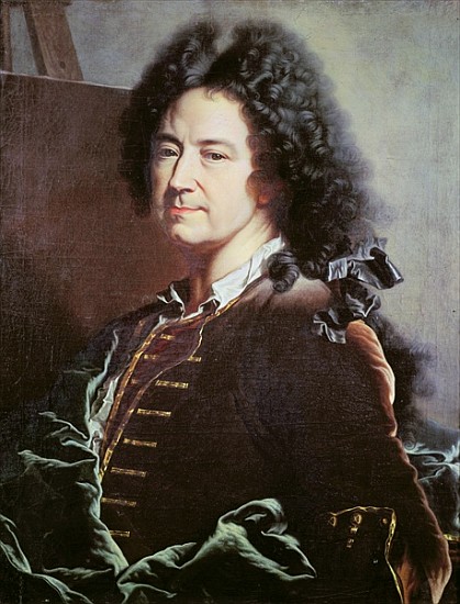 Self Portrait a Hyacinthe Rigaud