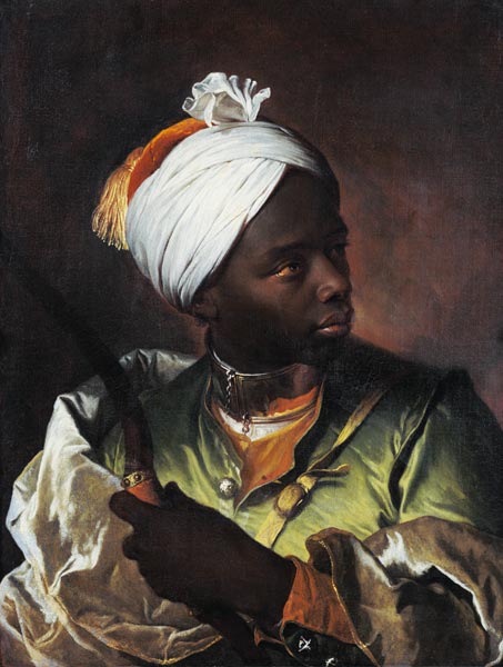 Young Negro with a Bow, c.1697 (oil on canvas) a Hyacinthe Rigaud