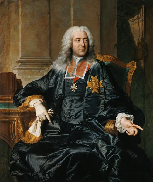 Marc-Pierre de Voyer-de-Paulmy (1696-1764) Count of Argenson a Hyacinthe Rigaud