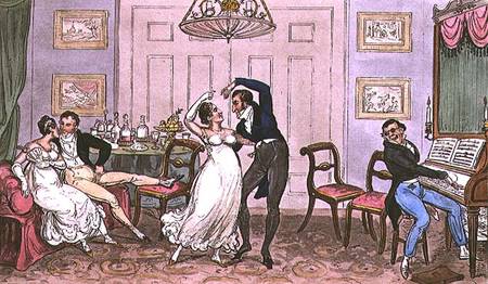 An Introduction: Gay moments of Logic, Jerry, Tom and Corinthian Kate, from 'Life in London' by Pier a I. Robert & George Cruikshank