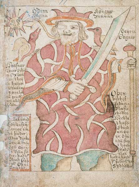 Odin, from 'Melsted's Edda'  & a Scuola Islandese
