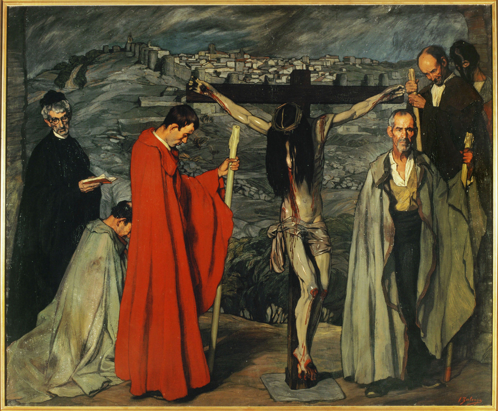 Bleeding Christ or Blood Christ a Ignazio Zuloaga