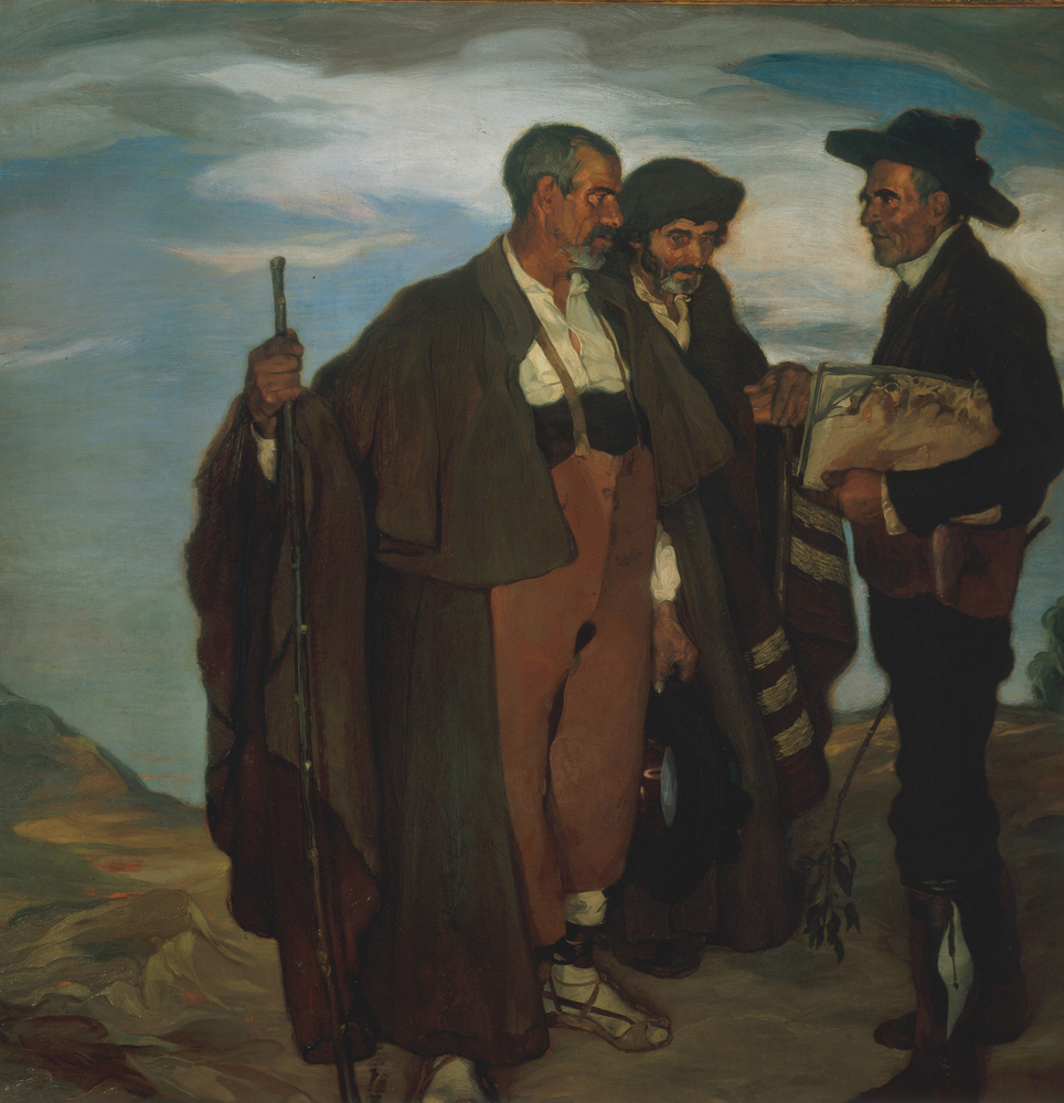 The Burgomaster of Torquemada and his Consellors a Ignazio Zuloaga