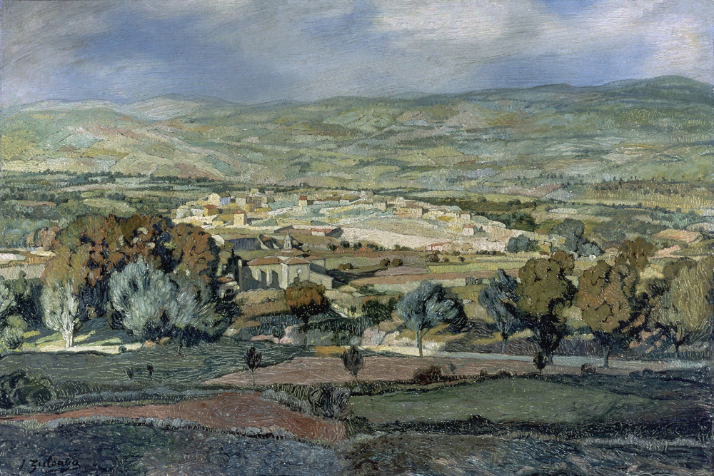 Landscape in Alhama a Ignazio Zuloaga
