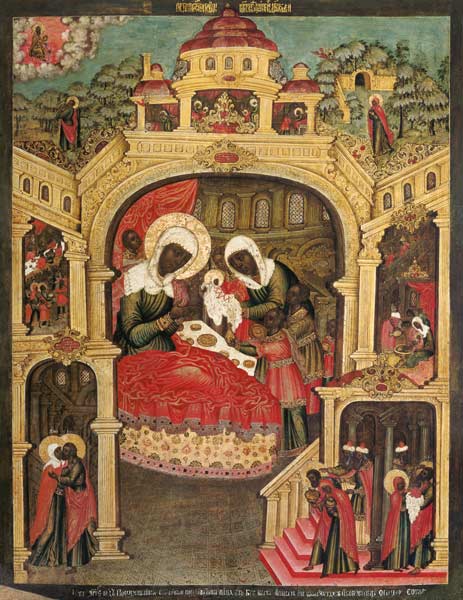 The birth Mariae a Icona