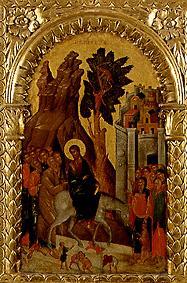 Move of Christi in Jerusalem. a Icona