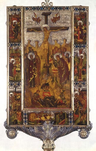 Kreuzigung a Icona Bizantina