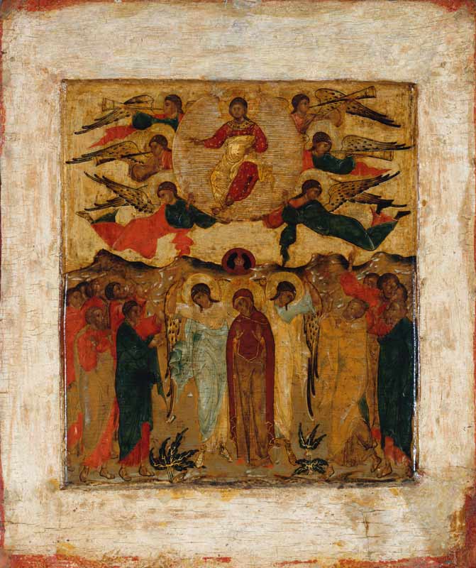 The Ascension Day Christi. a Icona (russa)