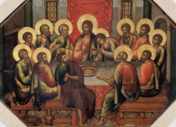 Holy Communion. a Icona (Simon Uschakow)