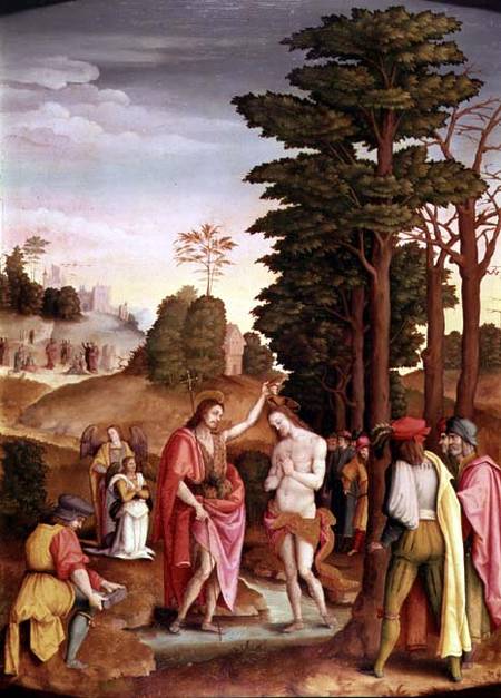 Baptism of Christ a Il Bacchiacca