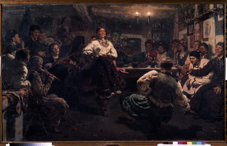 Amusing country evening a Ilja Efimowitsch Repin