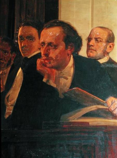 Michal Kleopas Oginski (1765-1833), Frederic Chopin (1810-49) and Stanislaw Moniuszko (1819-72), fro a Ilja Efimowitsch Repin