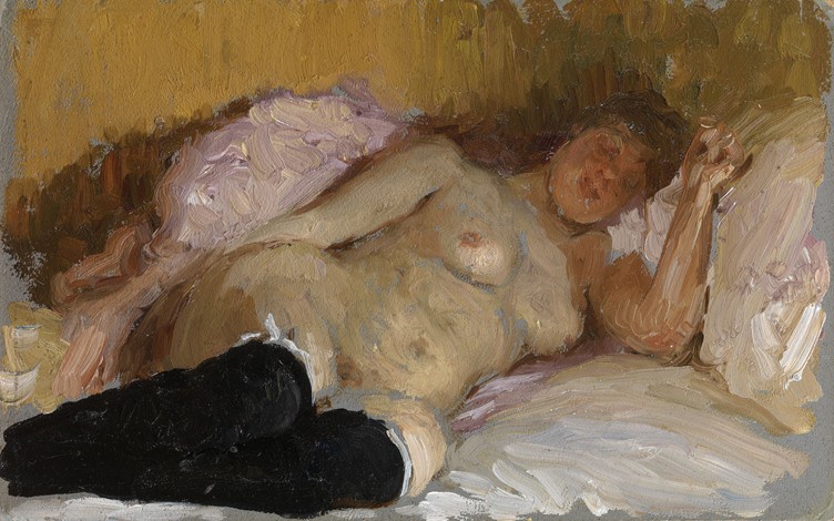Natalia Nordman Sleeping a Ilja Efimowitsch Repin