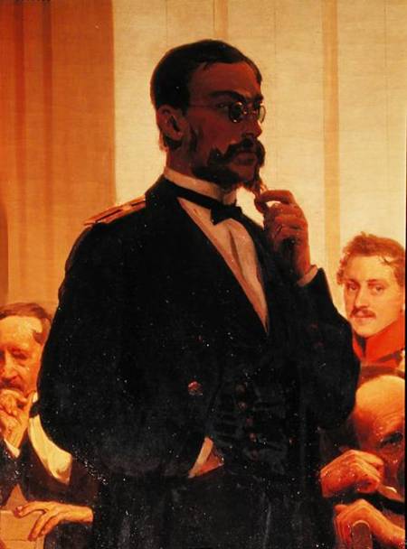 Nikolai Andreyevich Rimsky-Korsakov (1844-1908), from Slavonic Composers a Ilja Efimowitsch Repin