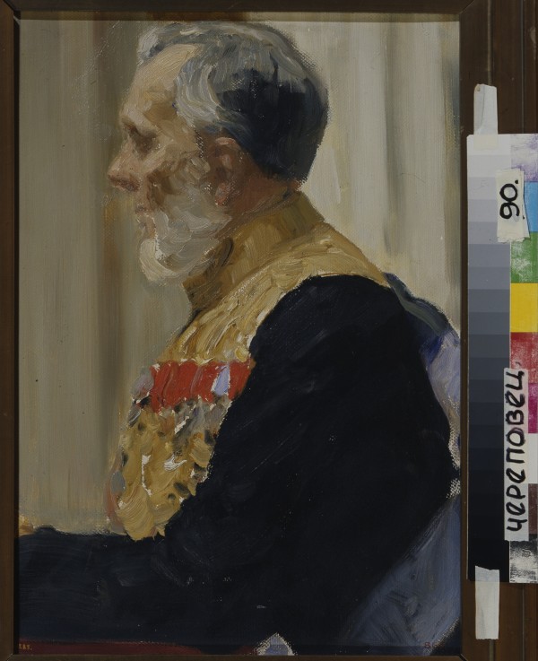 Portrait of Count Constantin Ivanovich von der Pahlen a Ilja Efimowitsch Repin