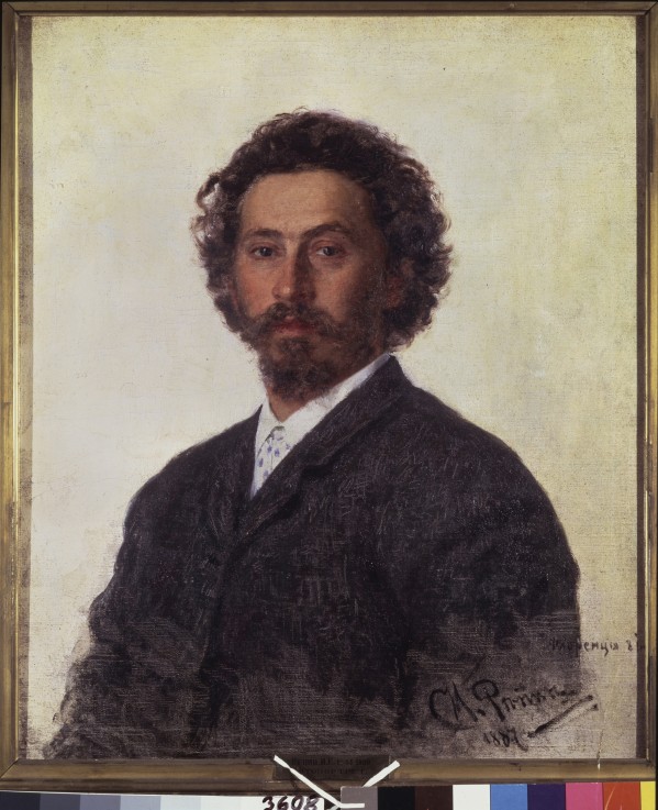Self-portrait a Ilja Efimowitsch Repin