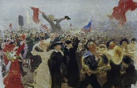 Manifest St.Petersburg 1905 / I.Repin