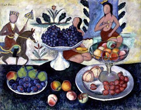 Still Life of Fruit a Ilya Ivanovich Mashkov