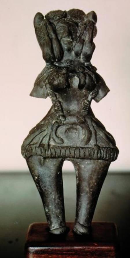 Figure of a Mother Goddess, Mauryan, from Uttar Pradesh a Indian