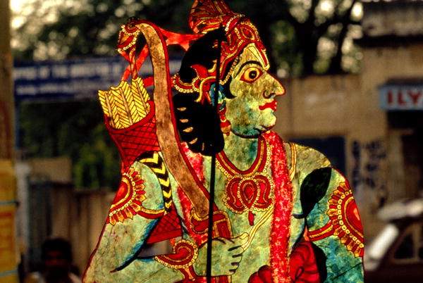 Figure of the God Rama  a Scuola indiana
