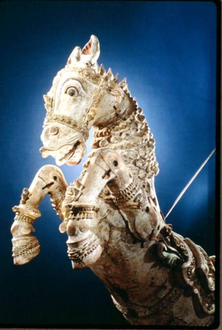 Horse, from Ritual Temple Chariot a Scuola indiana