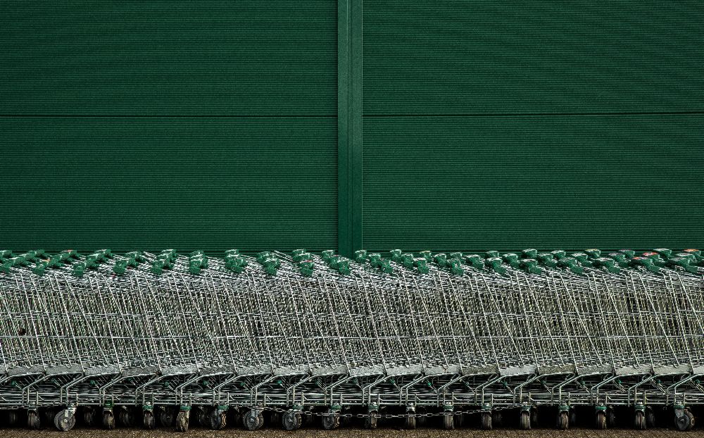 Shopping trolleys a Inge Schuster