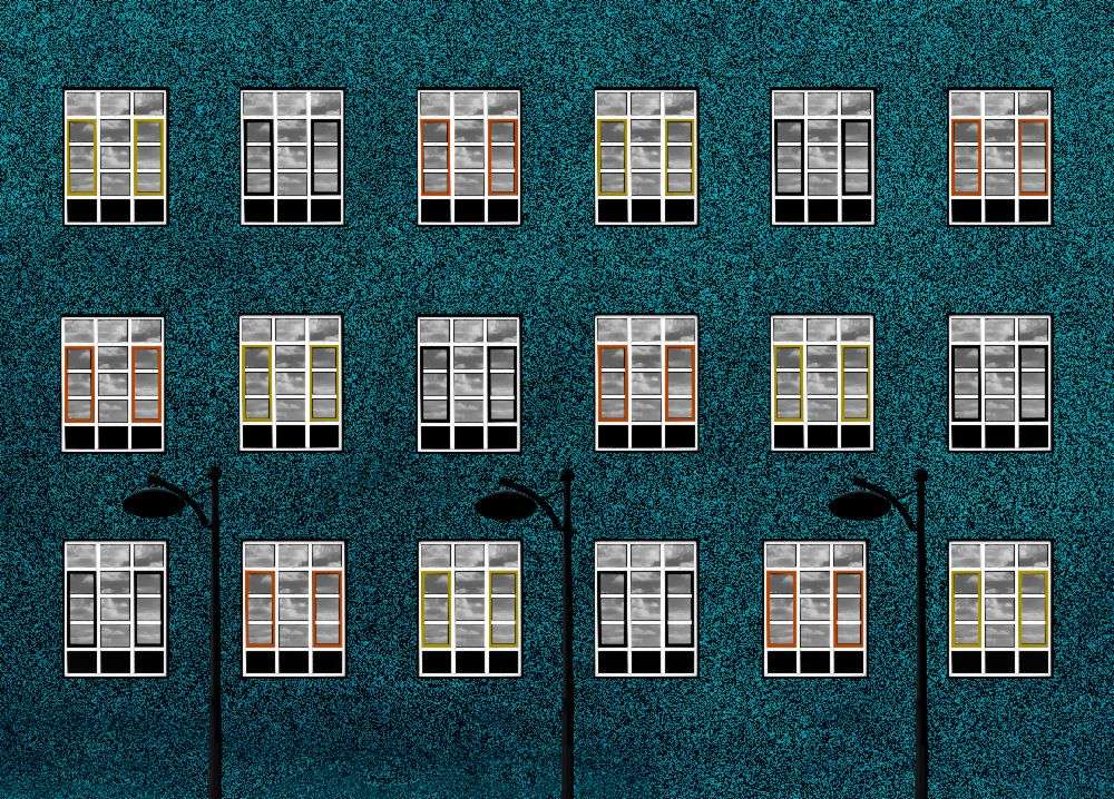 Composition with windows a Inge Schuster