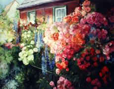 Flower garden 1 a Ingeborg Kuhn