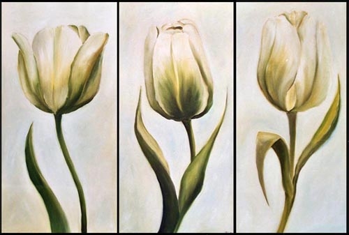 Three tulips a Ingeborg Kuhn