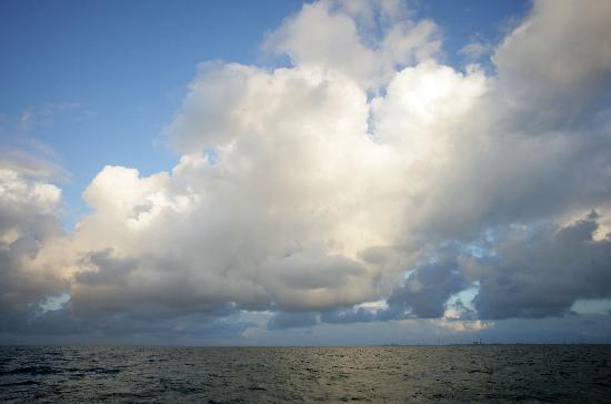 Wolkenhimmel über der Nordsee a Ingo Wagner