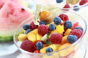 Summer refreshment - fruit salad