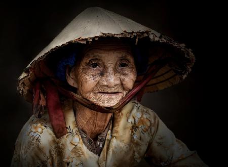 Old Vietnamese woman