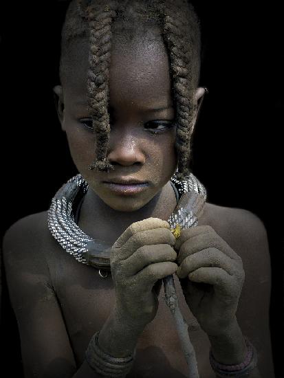 Himba little girl