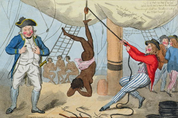 The Abolition of the Slave Trade, 1792 (coloured etching) a Isaac Cruikshank