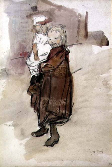 Girl and Child a Isaac Israels
