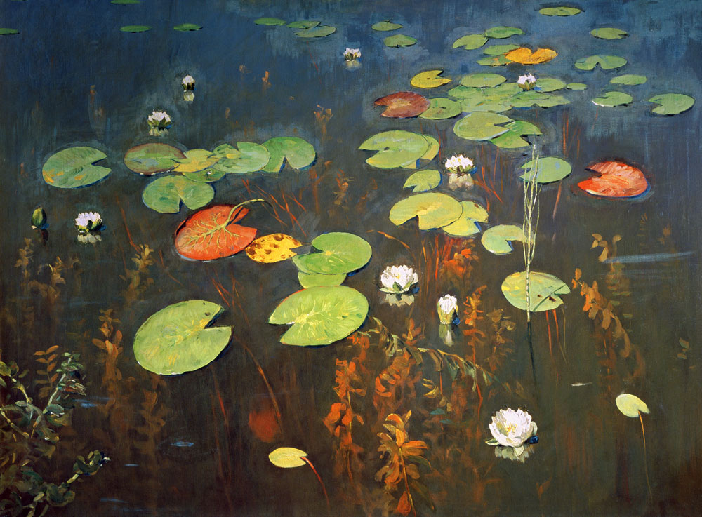 Water Lilies a Isaak Iljitsch Lewitan