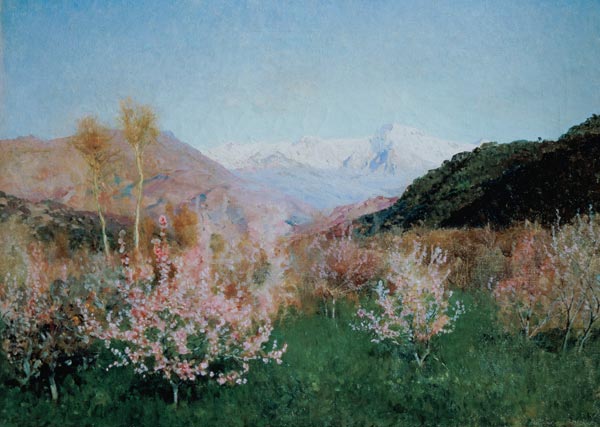 Spring in Italy a Isaak Iljitsch Lewitan
