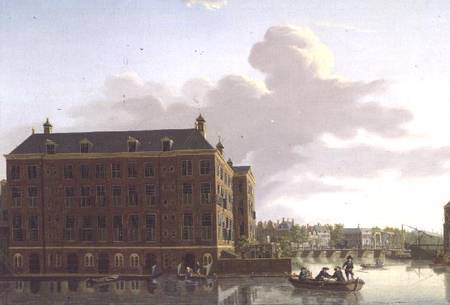 A View of Amsterdam a Isaak Ouwater