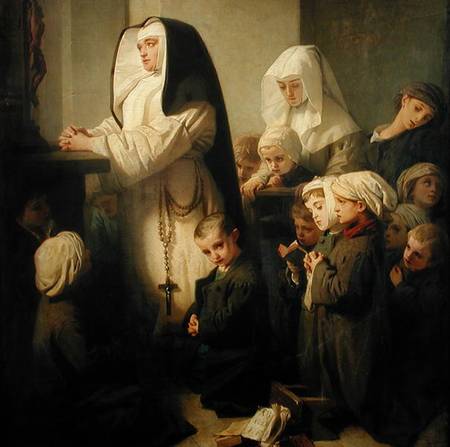 The Prayer of the Children Suffering from Ringworm a Isidore Pils
