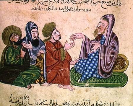 Solon (638-559 BC) Teaching a Scuola Islamica