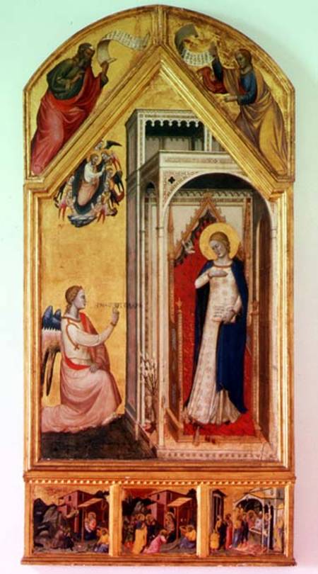 The Annunciation a Scuola pittorica italiana