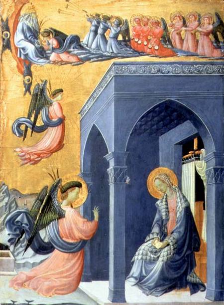 The Annunciation, Florentine School a Scuola pittorica italiana
