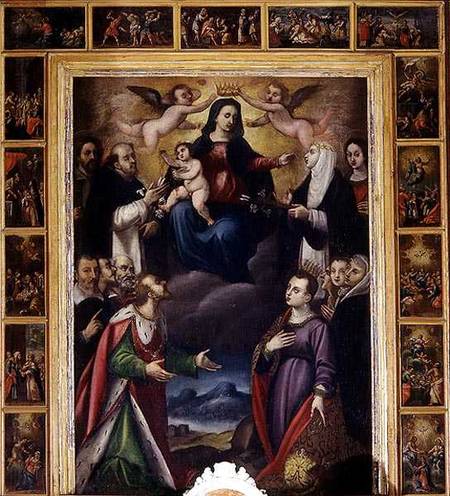 The Assumption of the Virgin a Scuola pittorica italiana