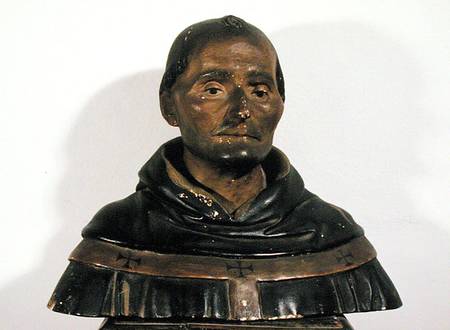 Bust of St. Antoninus (1389-1459) a Scuola pittorica italiana
