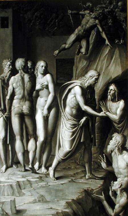 Christ in Limbo a Scuola pittorica italiana