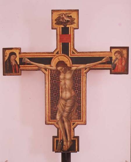 Crucifix a Scuola pittorica italiana