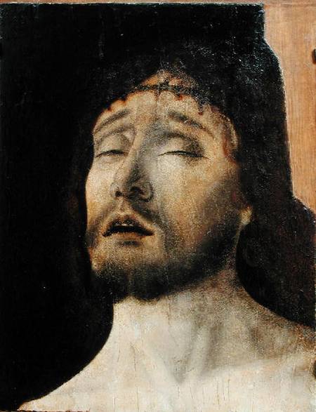 Head of the Dead Christ a Scuola pittorica italiana
