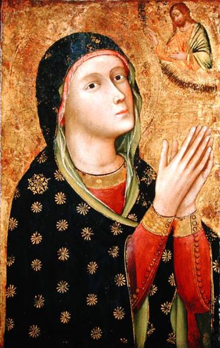 Icon of the Madonna a Scuola pittorica italiana